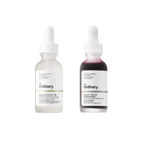 The Ordinary Peeling Solution And Hyaluronic Face Serum!